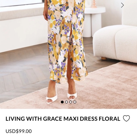 Hello Molly living with grace maxi dress floral - Picture 2 of 6